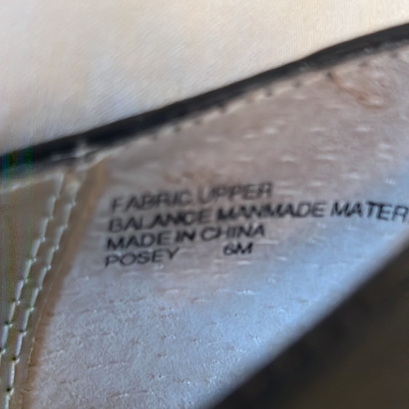 Black satin peep toe pumps with satin knot at toe, 3 1/2” heel - Picture 11 of 11